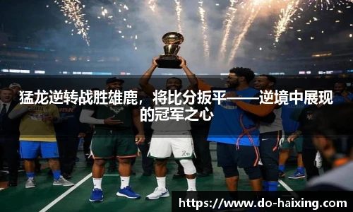 猛龙逆转战胜雄鹿，将比分扳平——逆境中展现的冠军之心